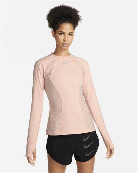 nike medalist langarm-laufoberteil für damen|Damen Running Oberteile .